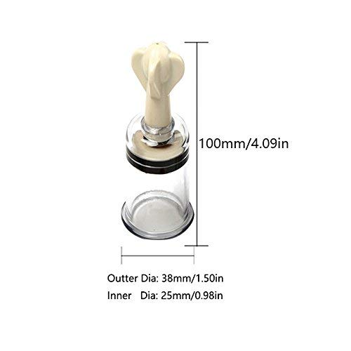 Spequix Twist Suction Cupping Professional Massage Cupping Vacuum Rotary Chinese Therapy Cups For Weight Loss Anti-Cellulite(3 Cups) #TOP7