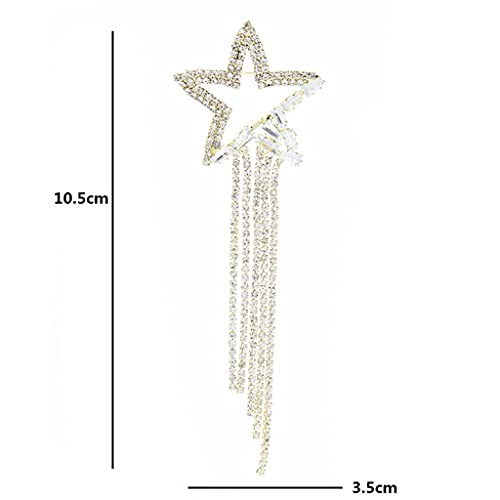 Bijoux brooch épingles haut de gamme avec finition franges