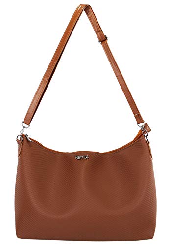 Bolsa Feminina Saco Tendência Carteira Brinde Retta Caramelo (Caramelo)
