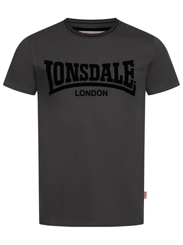 T-shirt homme Lonsdale Potternewton en coton respirant et coupe ajustée