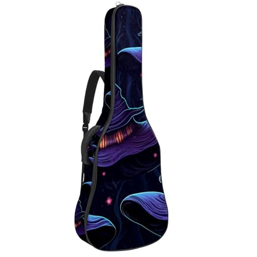 Sac de transport pour guitare acoustique résistant à l'eau à double bretelle