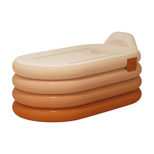 Baignoire gonflable en PVC résistant avec rebords surélevés