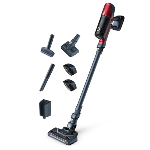 Rowenta X-Pert 6.60 Animal Akkustaubsauger, 100W Leistung, 45 Min Laufzeit, kabellos & beutellos, LED-Düse, herausnehmbarer Akku, inkl. Fugendüse, Wandhalterung und Tierhaarbürste, rot/schwarz, RH6878 Rowenta X-Pert 6.60 Animal Akkustaubsauger, 100W Leistung, 45 Min Laufzeit, kabellos & beutellos, LED-Düse, herausnehmbarer Akku, inkl. Fugendüse, Wandhalterung und Tierhaarbürste, rot/schwarz, RH6878
