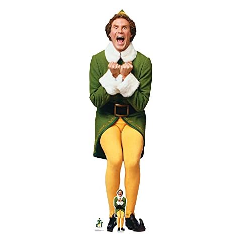 Buddy The Elf Lifesize Cardboard Cutout Cover