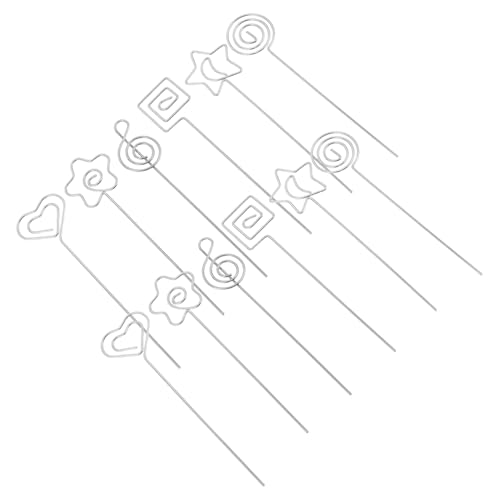NOLITOY 12 Stück Diy Notizenhalter für Büro und Zuhause Multifunktionale Karten und Erinnerungsclip für Kreative Organisation