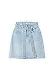 Hauteur de taille : haute Jupe Vilar Taille Haute en Jeans Bleu Clair