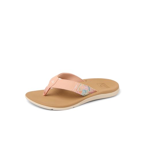 Image of REEF Santa Ana Womens Flip Flop, Arch Support, Water Friendly, Non Marking Outsole