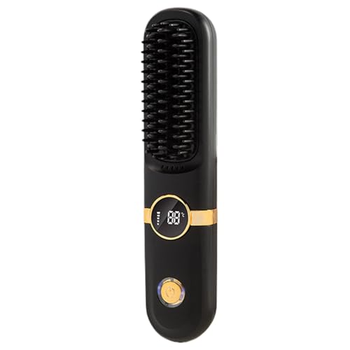 Brosse à lisser sans fil et peigne lisseur nomade à 4 niveaux