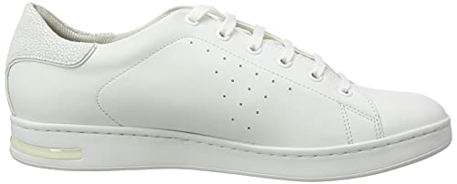 Geox D Jaysen A, Sneakers Donna, Bianco (White