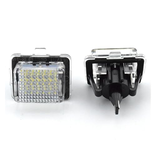 Luces de matrícula coche LED SMD sin error Benz W204 C207 W221 6