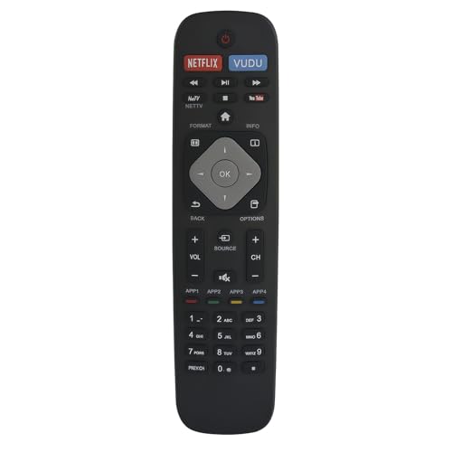 Replacement Remote Control for Philips TV 50PFL5601/F7 65PFL5602/F7 55PFL5602/F7 50PFL5602/F7