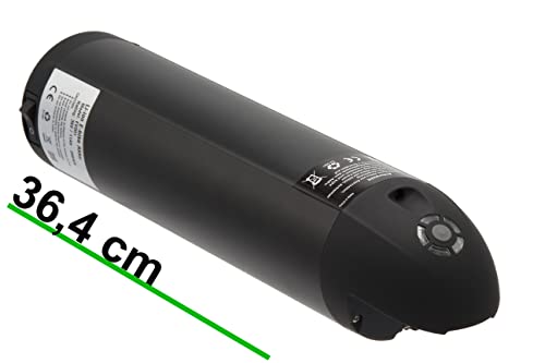 Trinkflaschenakku 36cm 400Wh E-Bike Pedelec Akku 36V 11Ah Bottle Type mit Halterung