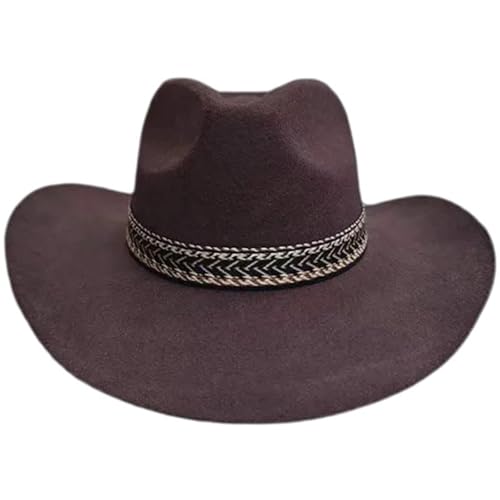 Élégant chapeau de ceinture tissée en laine d'hiver pour un look soigné adulte