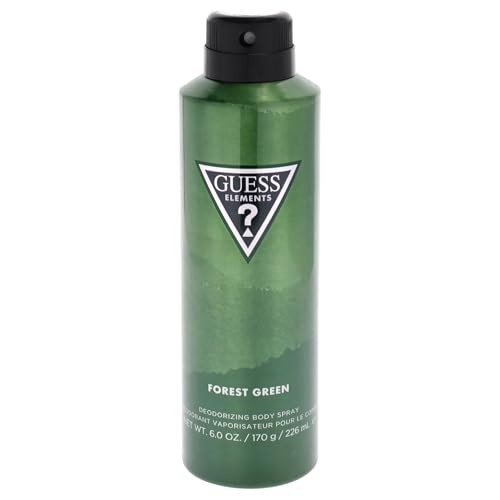 Guess Elements Forest Green Deodorizing Body Spray For Men, 6.0 Oz. image 4