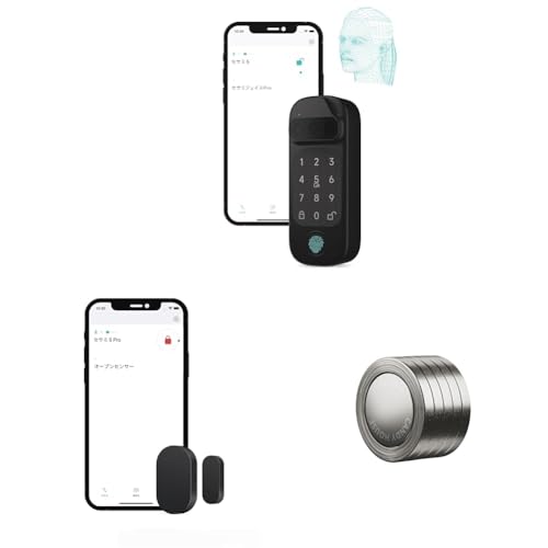 yZbgzLfBnEX(CANDY HOUSE) SESAME FACE PRO F ÖF dr6{ wF؃pbh ICJ[h[_[ Hsv tJ^ hƑ΍ + hAZT[ X}[gbNOPEN SENSOR ubN