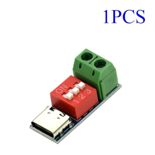 Módulo decoy Type-C para alimentar proyectos de 12V y 24V con cargador PD 2