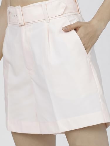 Image of Tokyo Talkies Women's Regular Fit Regular Shorts | Stretchable Shorts