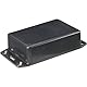 HAMMOND ELECTRONICS Euro-Gehäuse 1591MFLBK ABS, Schwarz, 85 x 56 x 25, 1 Stück
