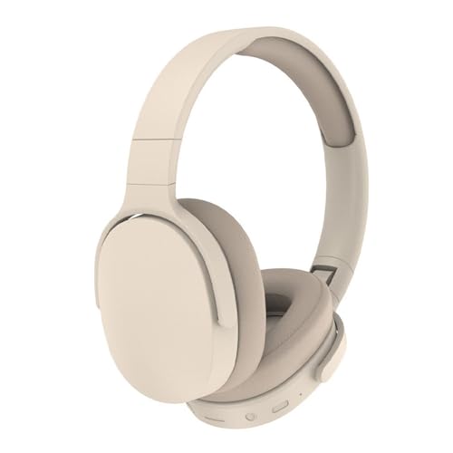 YiYunTE Auriculares Diadema Inalambricos Bluetooth para Hombre Mujer, Cascos Diadema con Micrófono y Cable, Auriculares Cancelación de Ruido Cascos Plegables Over Ear Headphone Auriculare para Gaming