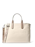 Michael Kors Brooklyn Wide East West Tote, Light Gunmetal-Hardware/Birch