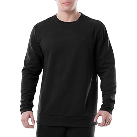 Izod Men's Relaxed Fit Quilted Sweatshirt Cover