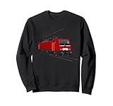 Gran idea de regalo para todos los fans de tren y locomotora. No te equivocarás con este regalo de locomotora. Gran locomotora eléctrica roja o locomotora eléctrica