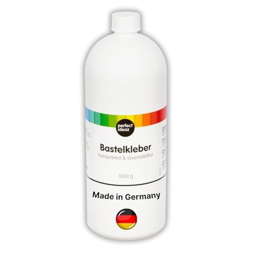 Transparentpapier sortiert, 35x50cm, 25 Blatt 9 perfect ideaz 1.000 ml Bastel-Kleber, Kleb-Stoff transparent, lösemittel-frei, auswaschbar, flüssig, durchsichtig, Wasser-löslich, ungiftig & schnell-trocknend, Schul-Kleister zum Basteln für Kinder