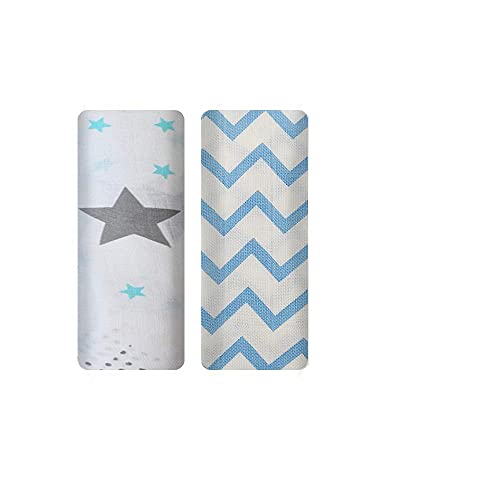 Image of swaddles for new born 100% Organic Pure Cotton Muslin Baby Swaddle Blanket, Wrap Cloth Cotton Swaddle for Newborn Baby Cotton Swaddle Blanket-Pack of 2 with Size 120X100 CM - Polka Prints