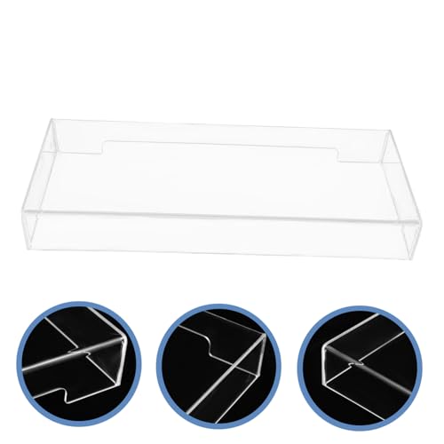 Cubierta de teclado acrílica transparente y rígida de alta calidad 5