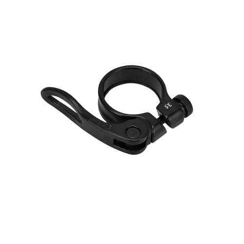 NACORE Ebike Seat Post Clamp, 35mm Bike Seatpost Collar Tube Quick Release Ring Clamp For Adventure, Adventure.2/Step-Through Electric Bike Bicycle, BLACK - Thumbnail 5