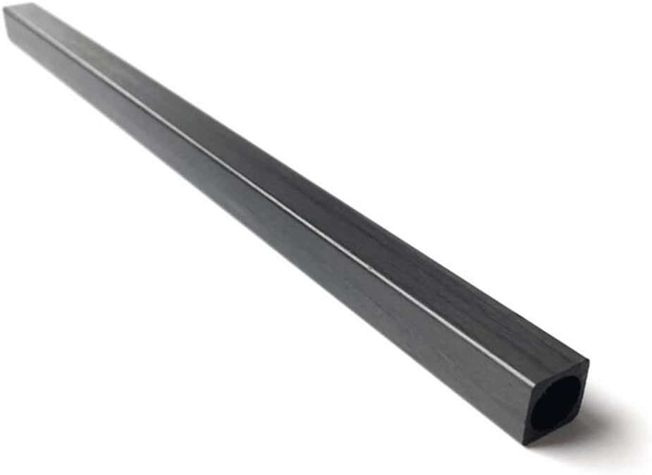Carbon Fiber Square Tube High Strength Length 1000mm, for Sports Equipment Hollow Carbon Fiber Pipe Accessories (Size : 2x2x(1mm) x1m)