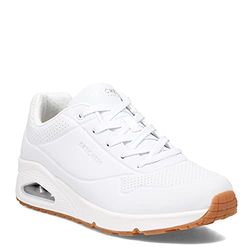 Image of Skechers Womens Uno - Stand On Air White 6.5 B - Medium