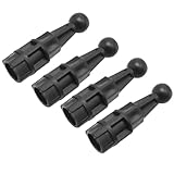 Anxingo 4 Pcs Engine Appearance Cover Ball Stud Replacement for Chrysler Sebring 200 300 Town & Country, Dodge Avenger Charger Caliber Grand Caravan, Jeep Compass Patriot Replace 4891847AA 04891847AA