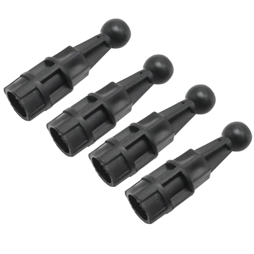 Anxingo 4 Pcs Engine Appearance Cover Ball Stud Replacement for Chrysler Sebring 200 300 Town & Country, Dodge Avenger Charger Caliber Grand Caravan, Jeep Compass Patriot Replace 4891847AA 04891847AA