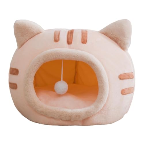 Cama de tienda de campaña para perro, cama con parte inferior antideslizante y resistente al agua, lavable a máquina, portátil y acogedora para otoño e invierno para dormir en interiores