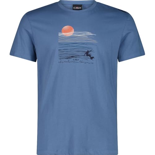 T-Shirt CMP 30T9367 anti-transpiration manches courtes coupe confort 4XL