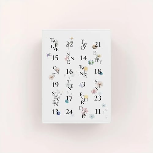 Calendario de adviento Einzelstück 2024 con joyas de oro de 14 qu...