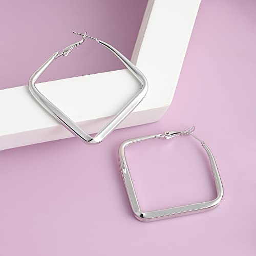Image of SOHI Hoop Earring For Women and girls, Indo-western Earrings, Fashion Accessories, jewellery for women, Fancy earrings, artificial earrings for ladies