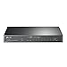 Produktbild TP-Link TL-SG1210MPE Gigabit 10 Port Managed PoE Switch (8 Gigabit PoE+ Ports, 1* Gigabit SFP Port, 123 W, IEEE-802.3af/at, Plug-and-Play, QoS, IGMP,lüfterlos) Schwarz
