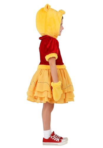 Disfraz clásico de Winnie the Pooh para niñas miniatura 6