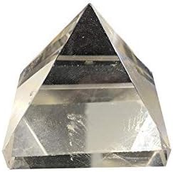 本水晶 天然白水晶ピラミッド 水晶 ピラミッド型 クリスタル Pyramid 風水アイテム 置石 置物 天然石 パワーストーン 瞑想