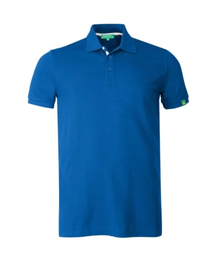 Image of United Colors of Benetton Shirt for Men | Tees for Man | Half Sleeves Plain Stylish Regular Fit Polo | Collar Tshirt | T-Shirt | Stylish Mens Tshirt