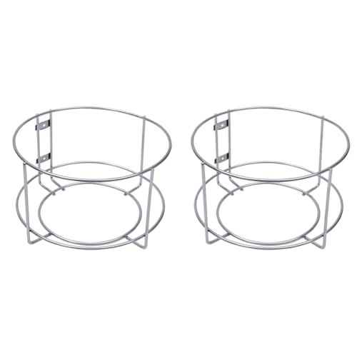 NH10 DESIGNS Stainless Steel Open-Top Dustbin Holder Trash Bin Holder Kitchen Storage Wall Mount Modular Kitchen Fixture Hold 10 inch Width Dustbin Dustbin Stand For Kitchen Cabinet(Pack of 2)(NHSP) (B0D81799HY) Amazon Price History, Amazon Price Tracker