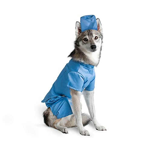 Disfraz de enfermera para perros tamaño Medium