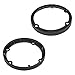tomzz Audio 2834-022 Anneaux de Haut-parleurs Adaptateurs Supports compatibles avec Mercedes Vito Viano Sprinter à partir de 2006 Porte Avant pour Haut-parleurs 165mm DIN