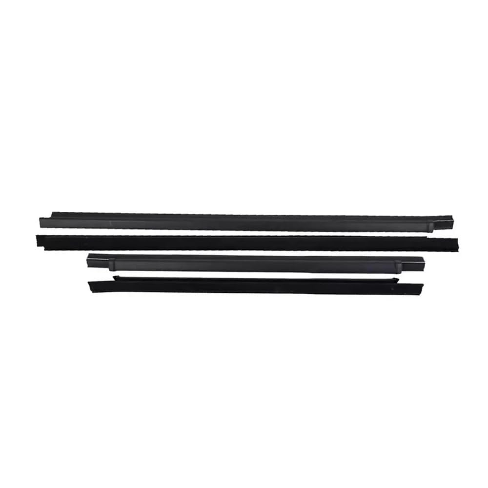 Car Seal Strip 4PCS Black for Toyota for MK4 1998-2004 Outer Door Belt Weatherstrip Seal 68162-35021 68161-35021 68163-35021