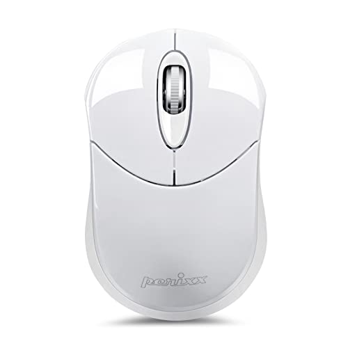 Perixx Perimice-802 Mini Souris Bluetooth sans Fil, Portable, Petite Souris Optique à 3 Boutons pour Ordinateur Portable, Tablette Android, PC, Fonctionne...