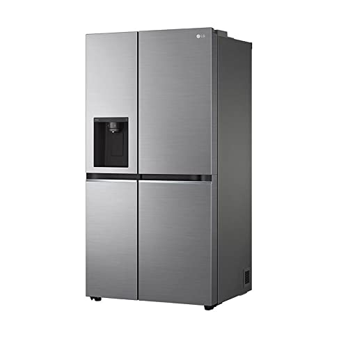 Refrigerador Smart LG Side By Side 611L Aço Escovado Uvnano 220V GC-L257SLP glide