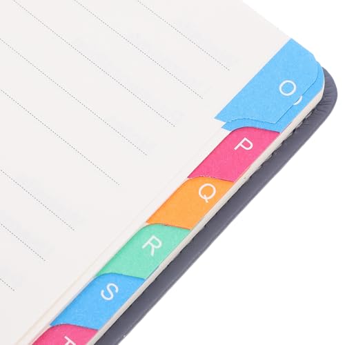 Carnet de mot de passe avec onglets alphabétiques cahier notes - 3