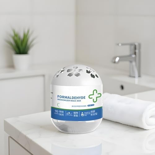 de eliminación de polvo, purificador de aire portátil de 120 g, de recogida de polvo, ambientador | para dormitorios interiores, oficinas, áreas de mascotas, hogar, coche, casa nueva - imagen 7